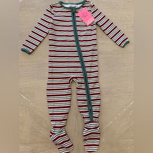 Striped Kids Footie Pajamas by Rugged Butts